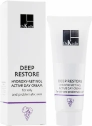 Денний крем для жирної та проблемної шкіри глибоке відновлення / Deep Restore Day Cream For The Oily And Problematic Skin / Dr.Kadir