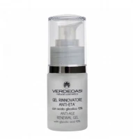 Оновлення шкіри з 10% гліколевої кислоти / Anti-age Renewal Gel with glycolic acid 10% / Verdeoasi