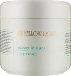 Крем для массажа всего тела / Massage & sauna body cream / Yellow Rose