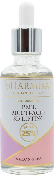 Мультикислотный пилинг 3D-лифтинг 25% рН 3.0 / PEEL MULTI-ACID 3D LIFTING 25% рН 3.0 / pHarmika