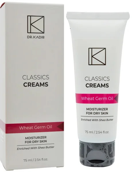 Увлажняющий крем с маслом зародышей пшеницы для сухой кожи / Wheat Germ Oil Moisturizer For Dry Skin / Dr.Kadir
