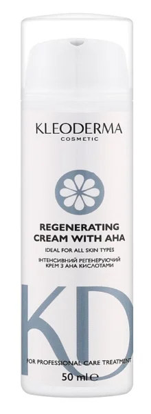 Інтенсивний, регенеруючий крем з АНА кислотами / Regenerating AНA cream / KleoDerma