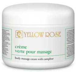 Камфорний крем для масажу / Crème verte pour massage / Yellow Rose