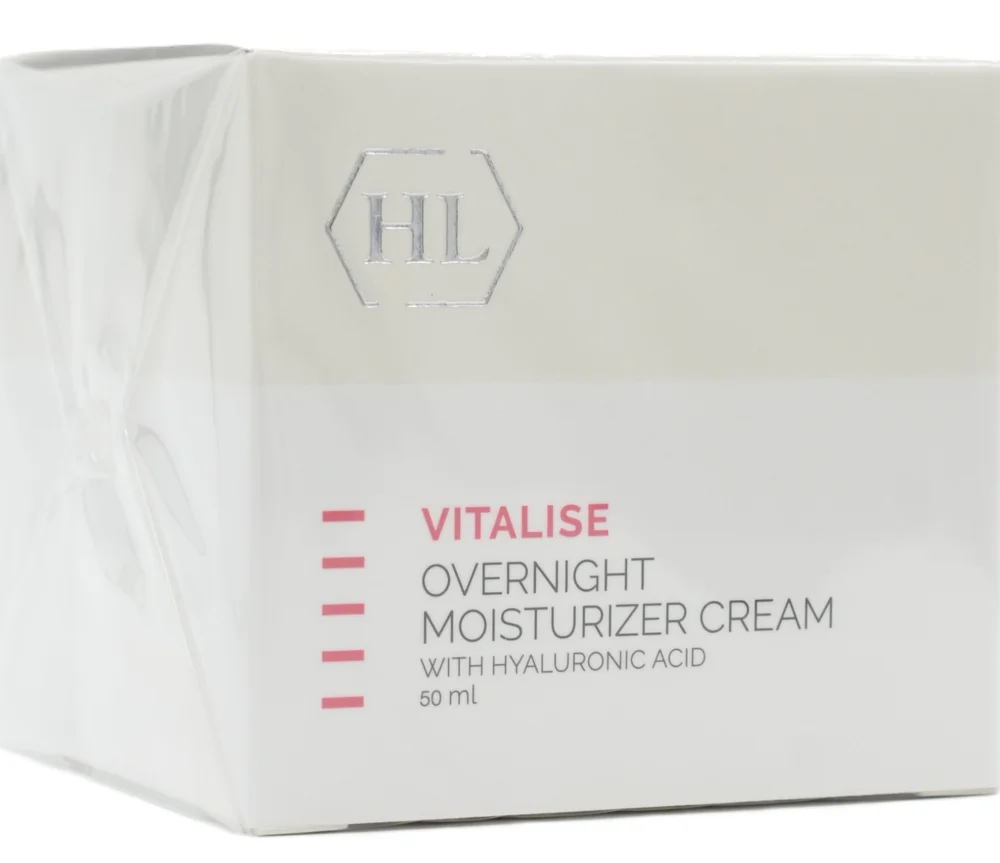 Нічний крем із гіалуронною кислотою / VITALISE OVERNIGHT MOISTURIZER CREAM / Holy Land