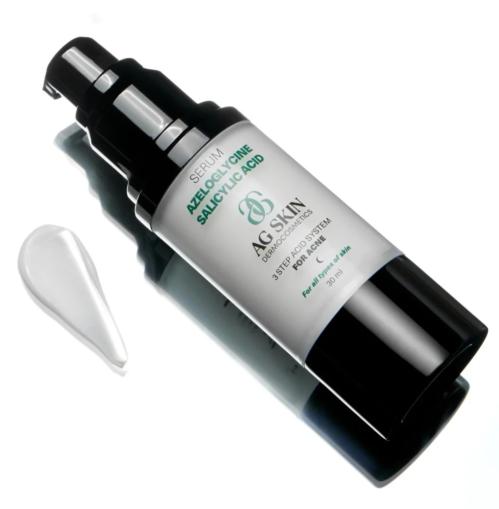 Сироватка з азелогліцином та саліциловою кислотою / Serum with azeloglycine and retinol / AG Skin