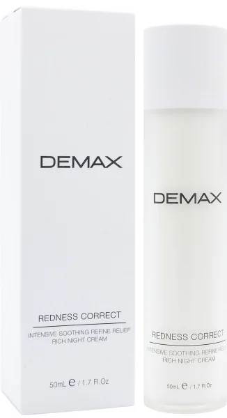 Ночной крем для сухой, чувствительной и куперозной кожи / Anti-Couperose Anti-Redness Cream Rich Night Refine / Demax купить