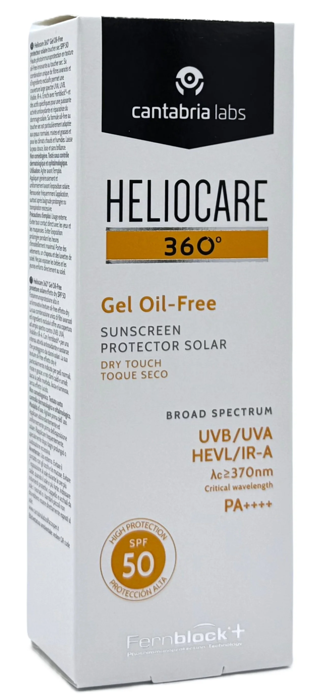 Сонцезахисний гель на водній основі SPF50 Heliocare 360º