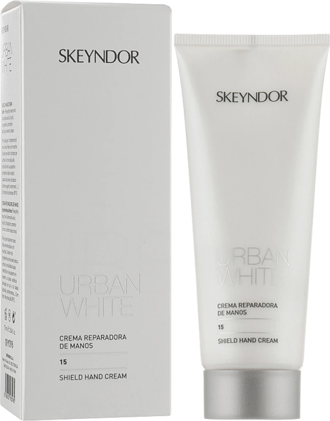 Осветляющий защитный крем для рук / Urban white shield hand cream / Skeyndor купить
