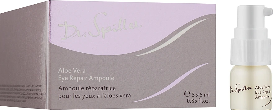 / ALOE  VERA EYE REPAIR AMPOULE / Dr. Spiller