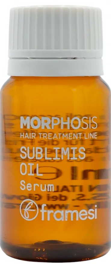 Інтенсивна зволожуюча олія, миттєвий ефект / Morphosis Sublimis Oil Serum / Framesi купить