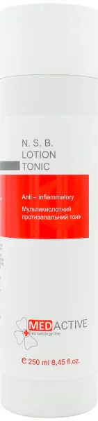 Мультикислотный противовоспалительный тоник / N. S. B. LOTION TONIC anti – inflammatory ph – 3,5 /  Medactive