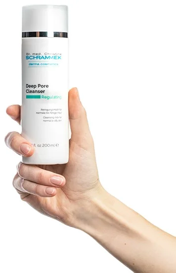 Очищувальне молочко для нормальної та жирної шкіри / Deep Pore Cleanser / Dr. Schrammek купить