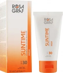 Солнцезащитный крем SPF30 / SUNTIME SUN PROTECTION HIGH / Rosa Graf