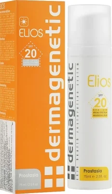 Крем 3в1 - защита SPF20 с тоном / Elios SPF20 3in1 / Dermagenetic