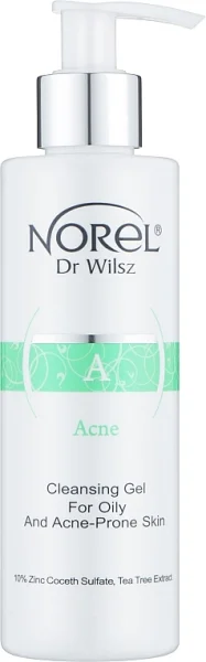 Очищающий гель для жирной и склонной к угрей кожи / Cleansing gel for oily and acne-pore skin / Norel