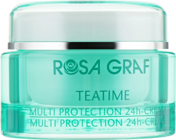Крем із екстрактом зеленого чаю/ TEATIME MULTI PROTECTION 24h-CREAM / Rosa Graf