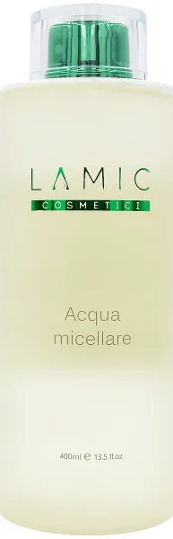 Мицеллярная вода с гиалуроновой кислотой / «Acqua micellare» для бережной очистки кожи / Lamic Cosmetici