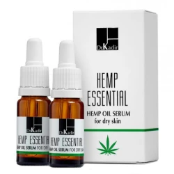 Олія-сироватка з екстрактом Канабіс для сухої шкіри / Hemp essential oil serum for dry skin / Dr.Kadir