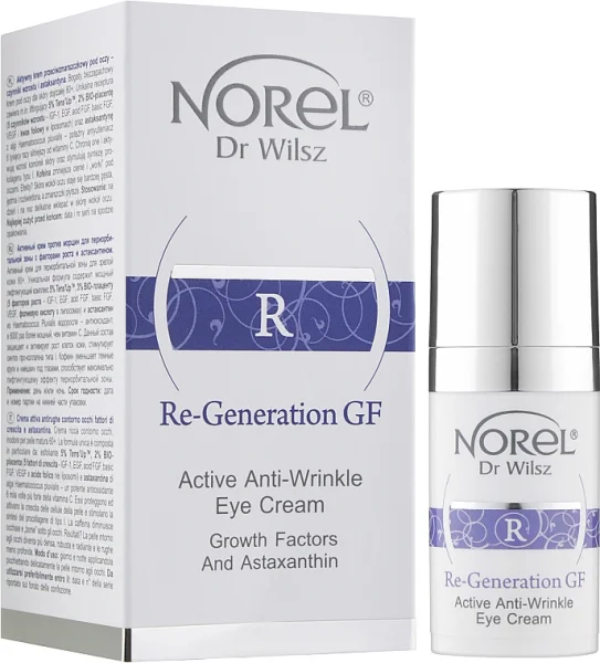 Активный крем против морщин под глазами / Re-Generation Eye Cream / Norel купить