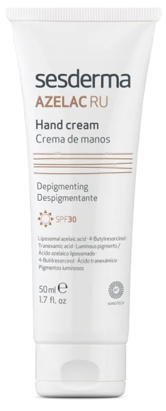 Крем для рук депигментирующий /  SPF 30 Sesderma Azelac Ru Hand Cream / Sesderma