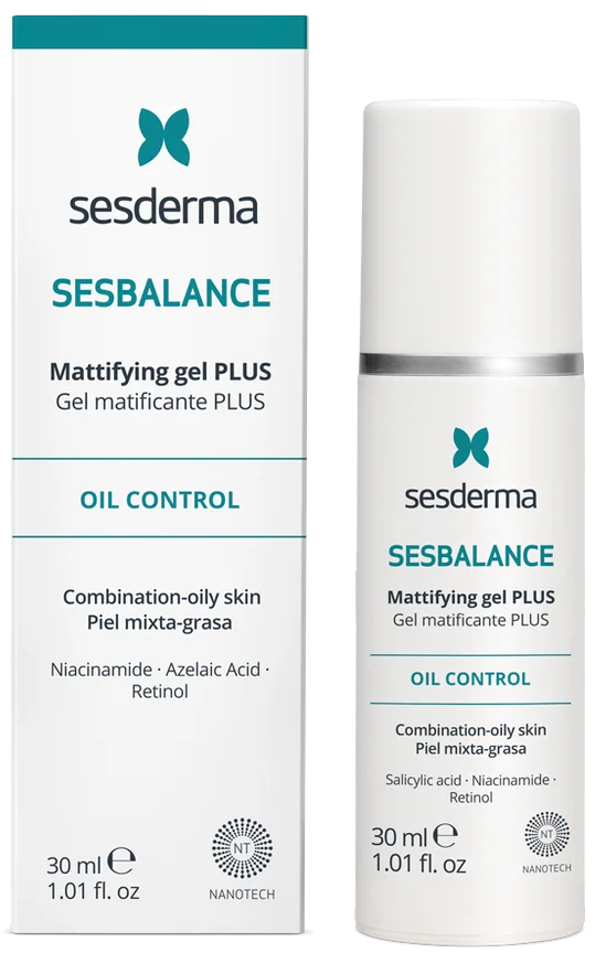 Інтенсивний матуючий гель для комбінованої та жирної шкіри / Mattifying gel Plus / Sesderma купить