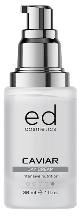 Денний крем для обличчя з екстрактом чорної ікри / CAVIAR DAY CREAM / ED Cosmetics