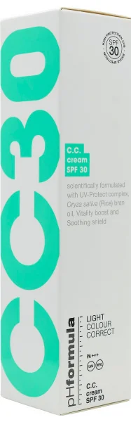 Крем-коректор CC SPF30+ / CC cream SPF30+ / pHformula