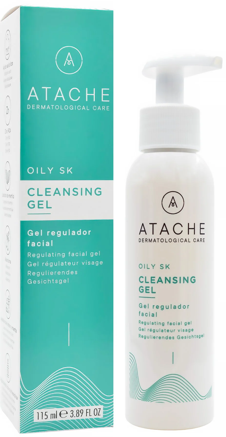 Очищающий гель для жирной кожи / Oily SK Cleansing Gel / Atache