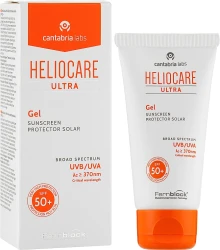 Сонцезахисний гель SPF50+ для нормальної та жирної шкіри Heliocare / HELIOCARE SPF50+ GEL ULTRA / Cantabria Labs