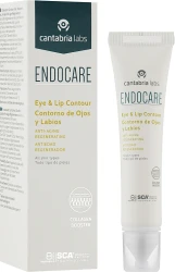 Регенеруючий та омолоджуючий крем-контур для очей та губ Endocare / Endocare Eye and Lip Contour / Cantabria Labs
