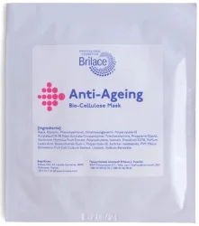 Омолаживающая биоцеллюлозная маска / Anti-ageing Bio-Cellulose Mask / Brilace