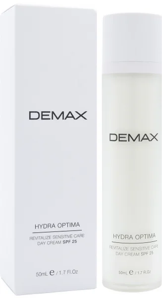 Увлажняющий дневной крем SPF25 / Hydra Optima day cream SPF25 sensative / Demax