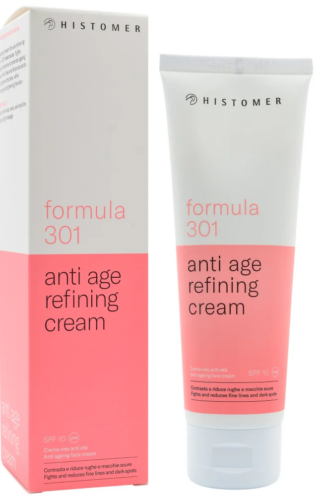 Антивіковий денний крем ANTI AGE SPF 10 / ANTI-AGE REFINING CREAM / Histomer