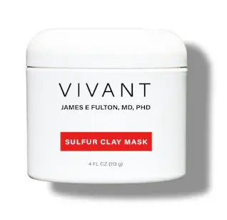 Глиняная маска с серой / Sulfur Clay Mask / Vivant