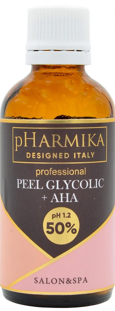 Гліколевий пілінг + АНА + амінокислоти 50% / Glycolic peel + AНA рН 1.2 / pHarmika