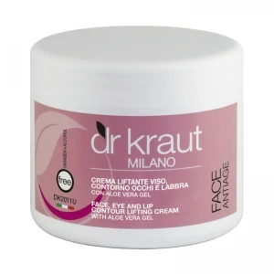Крем з ефектом ліфтингу для очей, обличчя і губ / Face, eye contour and lips lifting cream / Dr.Kraut