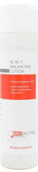 Балансирующий тоник с фруктовыми кислотами / М. M. F. BALANCING LOTION peeling & balance АНА ph – 2,7 / Medactive