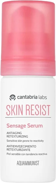 Заспокійлива антивікова сироватка для чутливої ​​шкіри / Skin Resist Sensage Serum / Cantabria Labs 