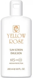 Сонцезахисна емульсія SPF15 / Sun screen emulsion / Yellow Rose