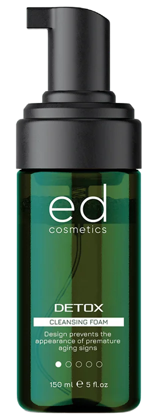 Пінка для вмивання детокс / DETOX CLEANSING FOAM / ED Cosmetics