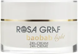 Легкий Омолаживающий Крем с экстрактом плодов БАОБАБА и Q10 / BAOBAB light 24h-CREAM / Rosa Graf