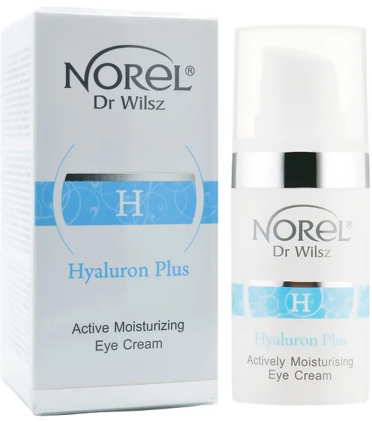 Активно увлажняющий крем для зоны вокруг глаз / Hualuron Plus – Active Moisturizing Eye Cream / Norel купить