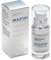 Крем для повік, що омолоджує з Botox-подібними пептидами / BIOLIFTAN EYE CONTOUR CREAM / Biogena