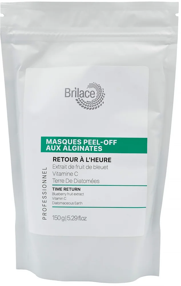 Альгинатна маска яка стимулює / Time return algin peel-off mask / Brilace