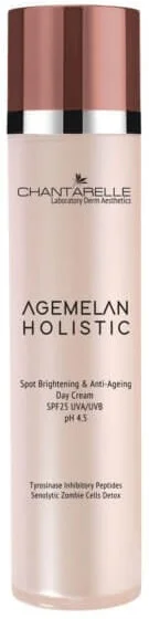 Омолаживающий осветляющий дневной крем SPF 25 / Agemelan Holistic Day Cream SPF25 / Chantarelle