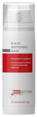 Антиоксидантная маска с осветительным эффектом / M.N.W. WHITENING MASK antioxidant & brightenyl ph – 6,0 – 7,0 /  Medactive купить