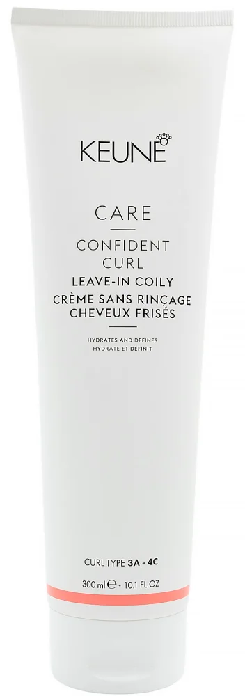 Незмивний засіб для кучерявого волосся / Curl Coily 3A- 4C KEUNE CARE CONFIDENT CURL LEAVE-IN COILY / Keune
