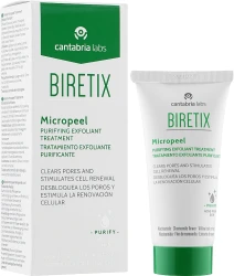 Очищаючий скраб-ексфоліант для шкіри з акне Biretix / BIRETIX MICROPEEL / Cantabria Labs