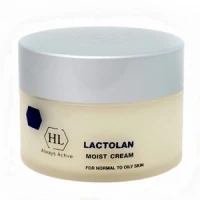 Увлажняющий крем для жирной кожи с био-комплексом / LACTOLAN MOIST CREAM for oily skin / Holy Land