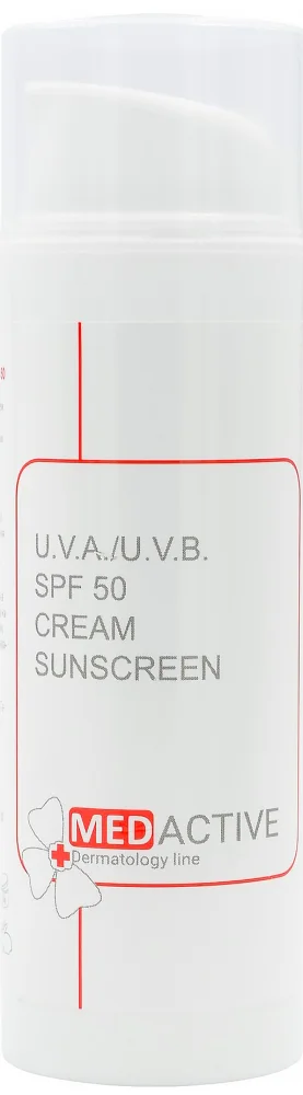 Сонцезахисний крем SPF 50 / U.V.A./U.V.B. SPF 50 cream sunscreen ph – 6,0 -7,0 / Medactive купить